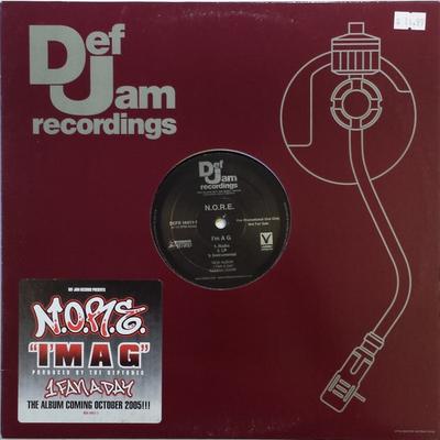 12-дюймовая пластинка N.O.R.E. - Я A G DEFR164111 Def Jam Recordi 2005 US Рэп и Хип-Хоп/R&B Б/У