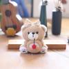 Adorable Cute Bear Plush Toy Keychain Soft Short Plush Cookie Bear Pendant