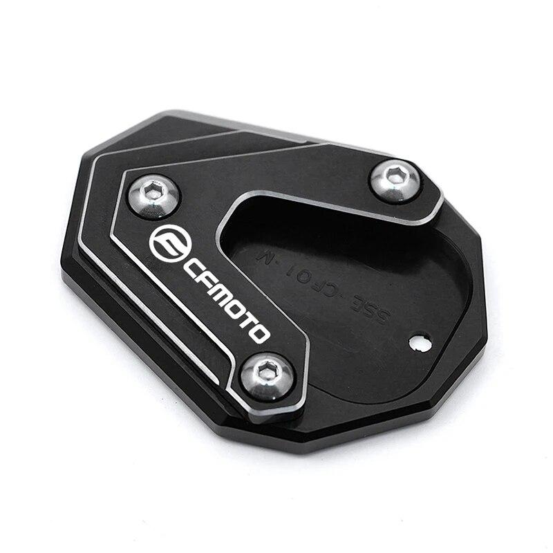 Motorcycle Kickstand Enlarger Foot Side Stand Extension Pad For CFMOTO 650MT 650 MT CF 650 TR-G 650TR-G Accessories