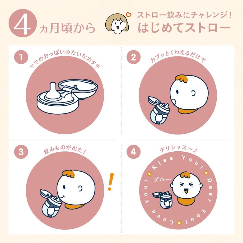 Year Combi Raku Mug Premium Set Bear from Around 4 Months Japanese Made Mug Series [25 Model] 240ml/340ml