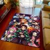 Demon Slayer Soft Surface Rug Carpet Anime Floor Mat Anti Slip Design for Bedroom Living Room Home Decor -QJY