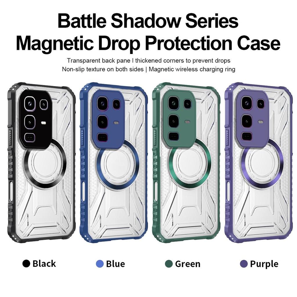 Чехол для телефона серии Battle Shadow для infinix NOTE 50 Pro 4G, 50 4G, противоударный, защитный от падений