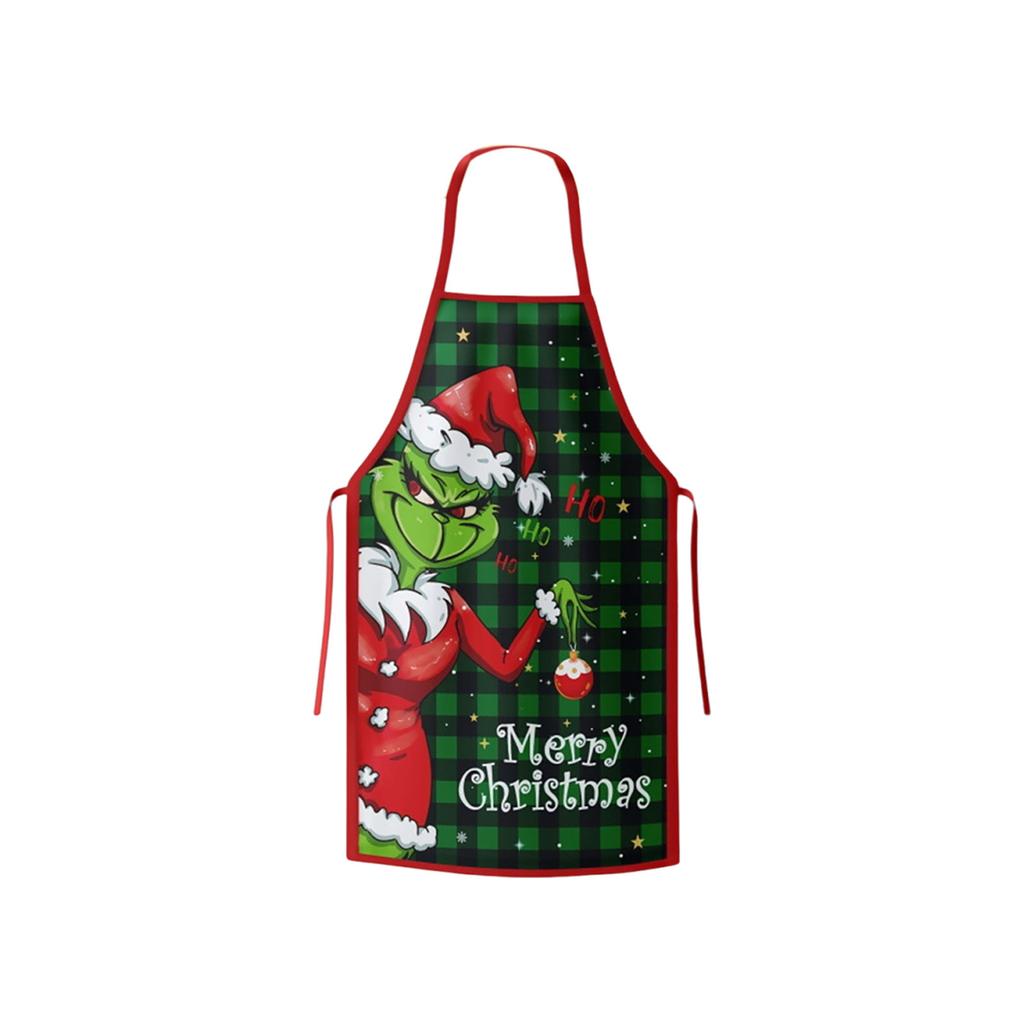 Christmas Aprons For Adults Thickened Apron Holiday Xmas Kitchen Apron Apron For Family Party Holiday