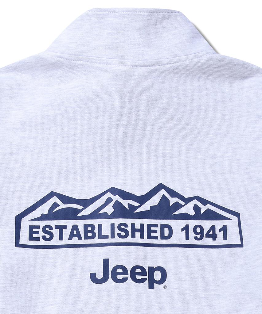 JEEP [360G] Толстовка с полумолнией и логотипом M (Jr5Tsu838Mw)