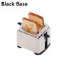 Decorations Playing House Toast Machine Miniature Toaster With 2PCS Bread Doll Accessories