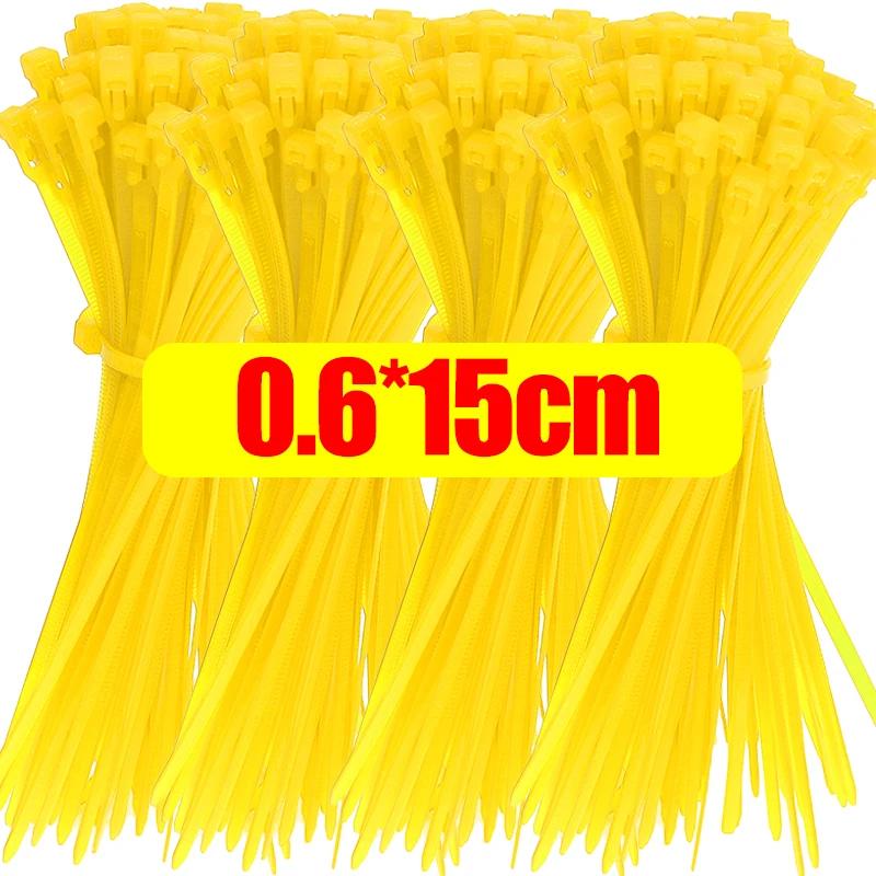 100/500 шт. многоразовых кабельных стяжек, самоблокирующиеся нейлоновые кабельные стяжки, разъемная крепежная петля, кабельный органайзер, ремни для проводов