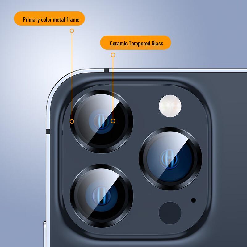 BIAZE iPhone 13 Pro/Pro Max Tempered Glass Camera Lens Protector
