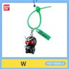  Kamen Rider Mini Chibi Figure Keychain Strap Set Decade Den-O Faiz Ooo Kuuga With Silicone Band Collectible Gift