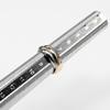 Cartier Кольцо Trinity 0,1" ободок Золото K18 (YGxPGxWG) #4.5(Наш размер) 6,59 г Женское Б/У