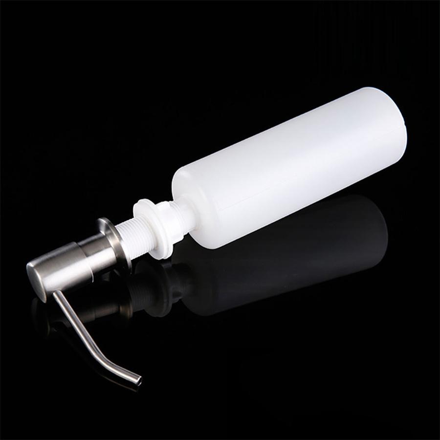 Дозатор мыла из нержавеющей стали 300 мл, кухонная мойка, мыло для рук, бутылка с помпой для жидкого мыла