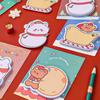 1 шт. клейкая наклейка Kawaii Christmas Sticky Notes блокнот для заметок офис школьные принадлежности канцелярские принадлежности наклейка