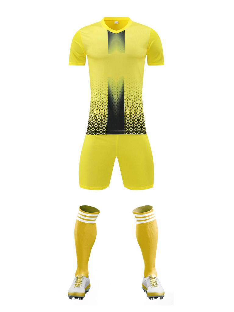 Премиальная быстросохнущая дышащая спортивная фитнес-соревновательная футбольная тренировочная форма с напечатанным номером