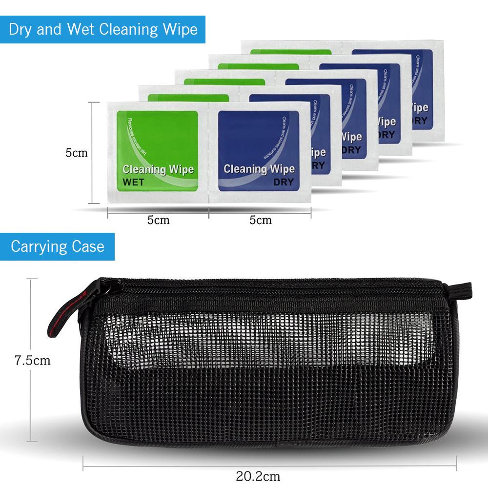 Professional Camera Cleaning Kit Lens Cleaning Kit with Air Blower Cleaning Pen Cleaning Cloth for Most Camera Mobile