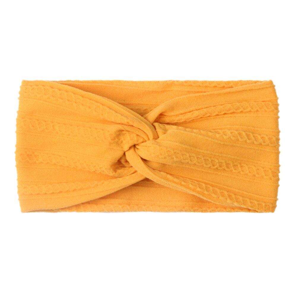 Повязка на голову с бантом для маленьких девочек, аксессуары для волос, эластичная повязка на голову с бантиком и заячьими ушками для малышей, повязка на голову с узлом, обертывания на голову