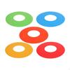 5-Piece Floor Markers, Flat Marking Discs, Obstacle Practice Field, Court Marker Plates,