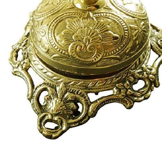 Brass Designer Hotel Office Desk Counter Bell