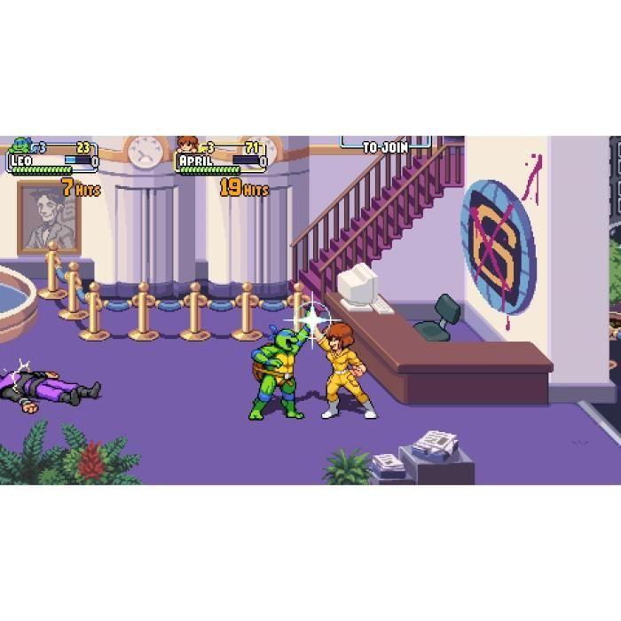 Jeu vidéo - Silverline - TMNT Shredders Revenge - Ultimate Edition - Nintendo Switch - Action 1-4 joueurs