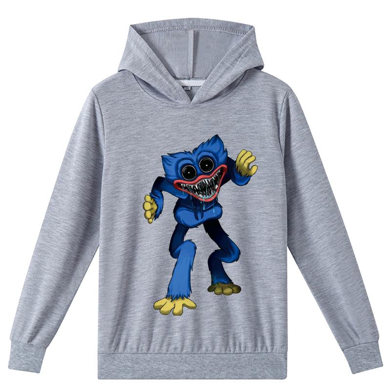 Детская 3D-толстовка с капюшоном Huggy Wuggy пуловер Poppy Playtime Children Sweater Y455