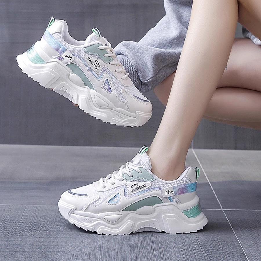 Женские кроссовки «папины», новые универсальные, сетчатые, дышащие, повседневные, спортивные, для бега, женская спортивная обувь