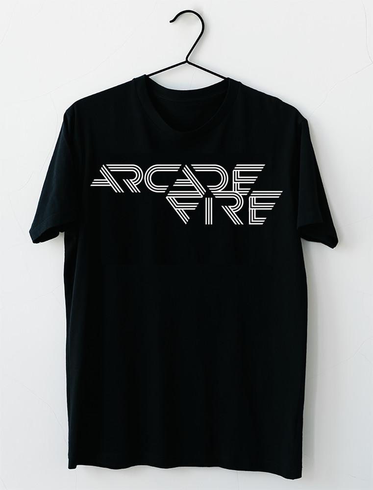 Hot Arcade Fire Band Black Size S-5XL Shirt Gift Women Men