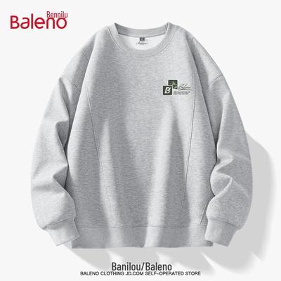 Мужской модный свитшот-пуловер с графикой Baleno
