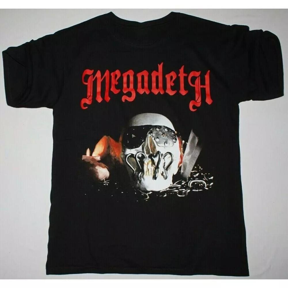 Megadeth Killing Is My Business'85 Черная футболка Унисекс Хлопковая футболка S-5XL Унисекс футболка