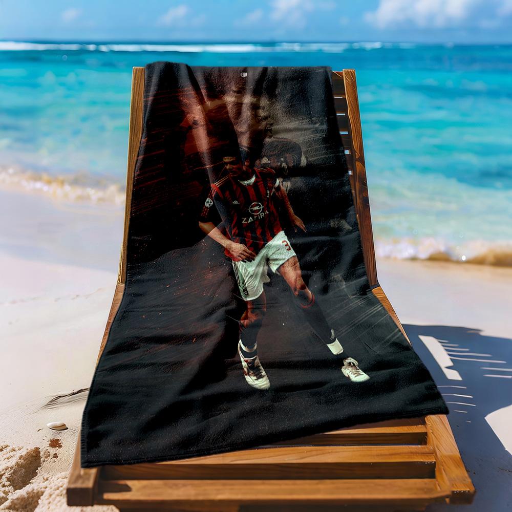 Ac Milan Beach Towel Quickdry Soft Microfiber Comfortable Lightweight