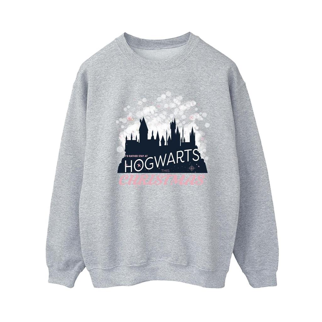 HARRY POTTER Womens/Ladies Hogwarts Christmas Sweatshirt