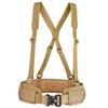 Tactical Battle Combat Air-soft Padded Equipment Molle Waist Belt with Adjustable Suspenders Free Straps