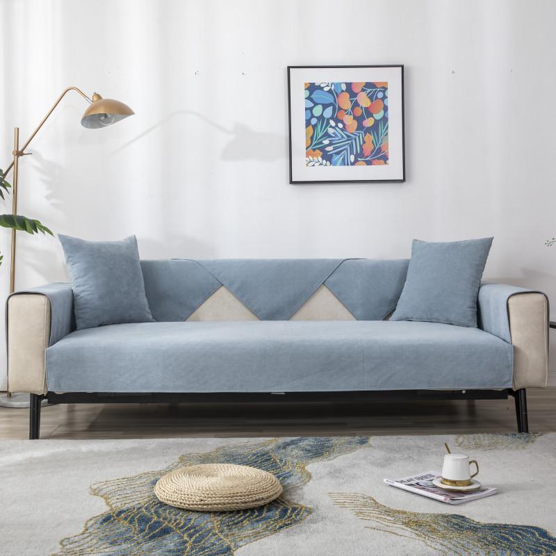 Универсальная водонепроницаемая и устойчивая к мочеиспусканию диванная подушка Four Seasons, простая тканевая нескользящая кожаная подушка с полным покрытием