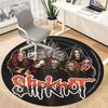 1 шт. Ковер с символикой группы Slipknot, Круглый, Нескользящий, Прочный, Большого размера, Офисный ковер, Подходит для офиса,yy250908027