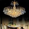 Led Crystal Lamp Cozy Bedroom Lamp European-style Living Room Chandelier Romantic Dining Room Lamp Study Lamp