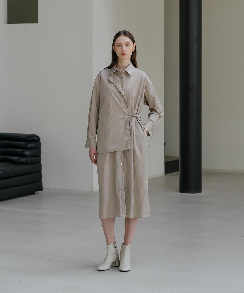 Unis Double Panel Shirt Dress Bg