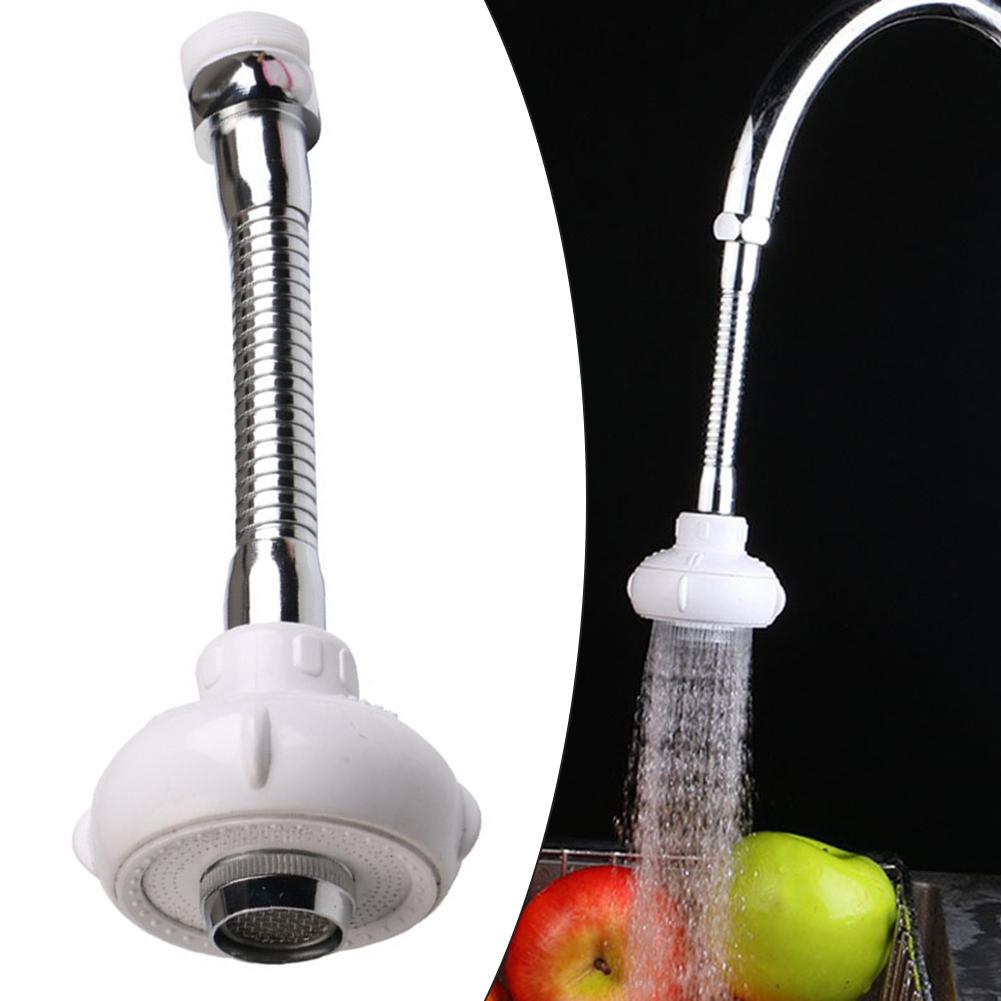 Вращающийся на 360° удлинитель для смесителя, 2 режима, водосберегающая насадка, удлинитель для смесителя для кухонной раковины, бытовая ванная комната, фильтр-распылитель