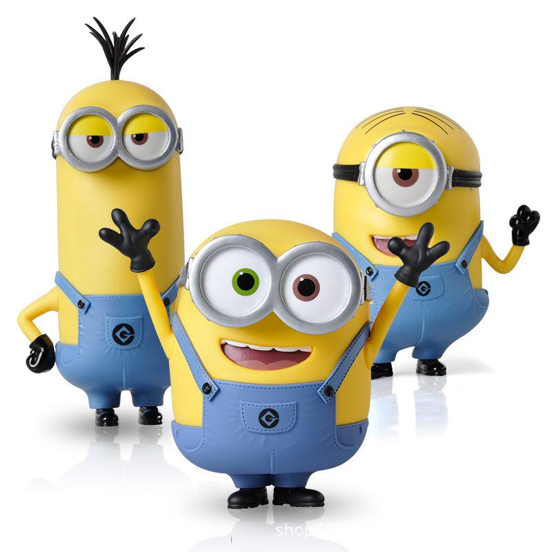 Minion Bobblehead Figure Official Despicable Me Collectible Beijing Universal Studio Souvenir Toy Gift Set