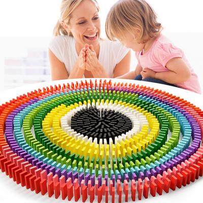 Детская игрушка цветное домино, 120 шт