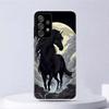 Животное Черная Лошадь Мягкий Чехол Для Samsung Galaxy A52 A51 A50S A12 A10S A20S A30S Чехол Для Телефона A71 A41 A31 A21S A70 A40 A20E A11 A5