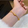 New Chinese-style coin gourd diy Bracelet for women, light luxury, niche, high-end design, beaded bracelet