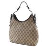GUCCI Semi-Shoulder Shoulder Bag 1669 Brown GG canvas Women Used
