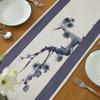 Linen Simple Chinese Style Ink Painting Table Runner Tea Table Strip Coffee Table Flag