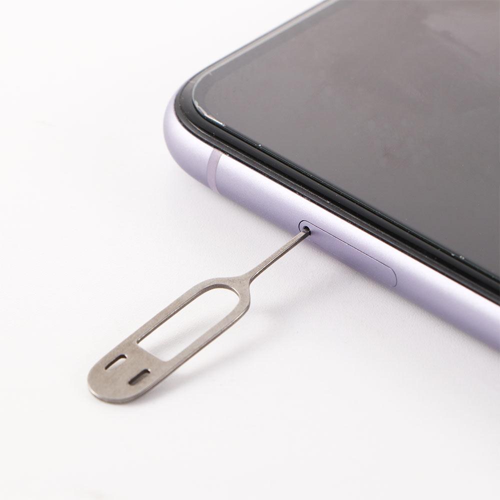 Card Pin Pin Ejecting Smartphone Card Needle Eject Pin Pin Holder with Case Sim Card Tray Ejector