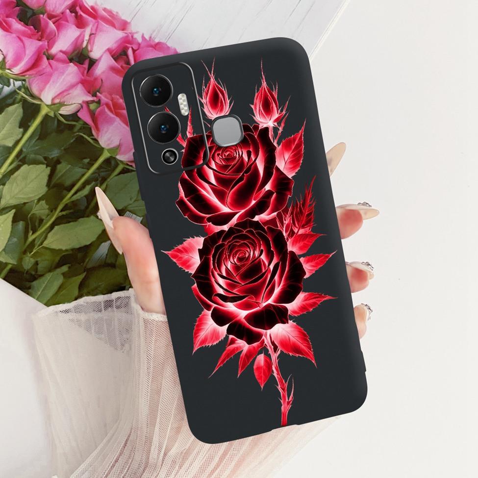 Чехол-крышка для Infinix Hot 12 Play Милый Кот Роскошная Мода Забавный Расписной Корпус Телефона Для Infinix X6816 X6816C