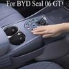 Для BYD Seal 06 GT Центральная консоль Коробка передач Силиконовая накладка Подстаканник Беспроводная зарядка Защитная крышка Украшение автомобиля Автоаксессуары