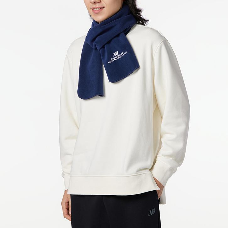 New Balance Толстовки Мужские Белые С Круглым Вырезом Умеренные Обычные AMT33343-CIC