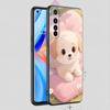 Cute Little Dog Case For Realme C67 C63 C55 C53 C35 C25 C21 GT 2 3 5 6 10 11 12 13 Pro Plus 5G Soft TPU Phone Cover Fundas Capas