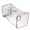 Portable Folding Fishing Net Dip Net Cage For Fish Nylon Steel Wire Shrimp Vessel Trap For Fishing Net Hands Trap Cage