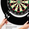 5Pcs Dartboard Edges Guard Dart Board Wall Protection Ring Universal for Homes Bars Game Rooms Dartboard Surround Ring Splicing