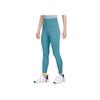 Solid Color Versatile High Waist Sports Leggings Women Bottoms Blue-Green DV9021-440