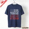 Proud FeUnisex Veteran Shirt Veteran Day Tshirt 4th of July Gift Veteran Women Tee Oversized Tees Oneck Pattern Clothes Tops