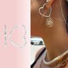 Earings Fashion Jewelry 925 Silver Earrings For Women Charm Wedding Party Jewelry Gift Femme Tendance 